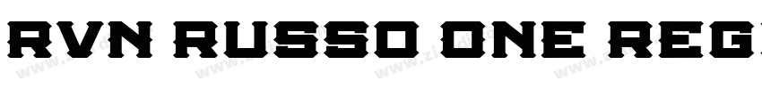 RVN Russo One Regula字体转换 RVN Russo One Regula字体转换